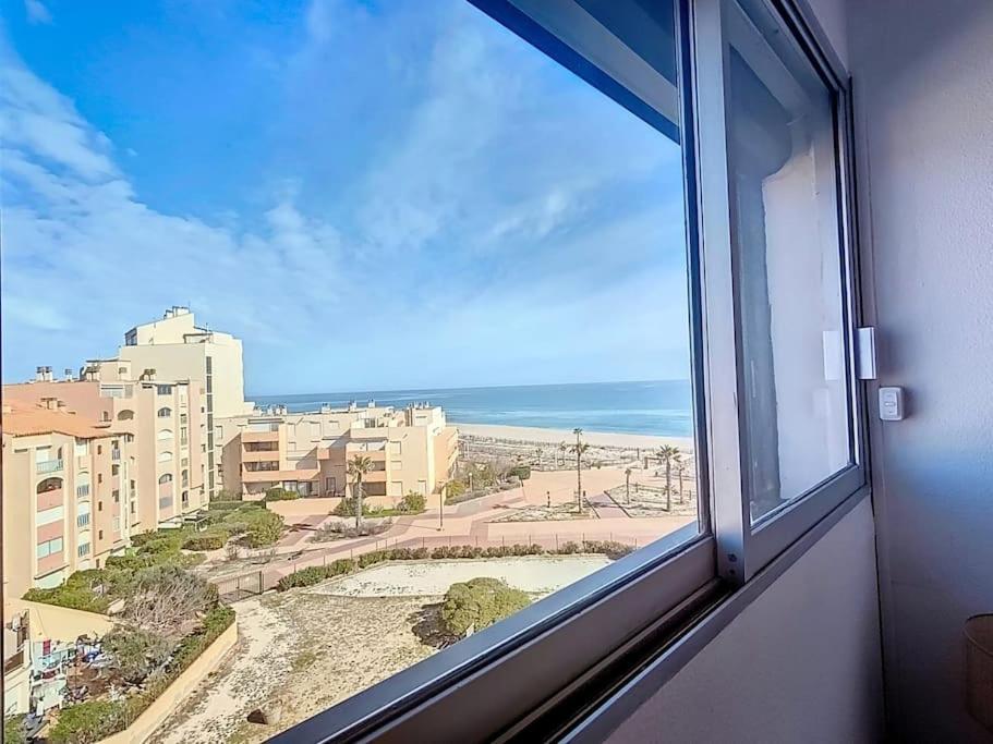 T2 Vue Mer Acces Direct Plage Le Barcarès Exterior foto